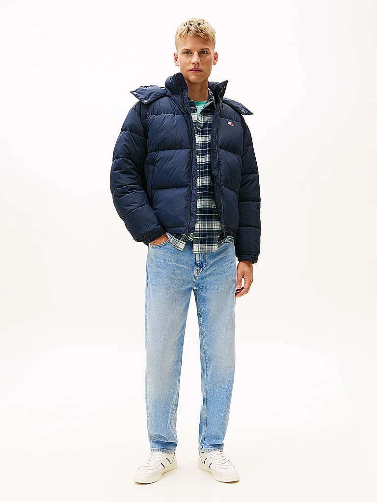 Regular-fit-Jeans TOMMY JEANS "SONNY", Herren, Gr. 31, Länge 32, denim light, Denim/Jeans, Obermaterial: 81% Baumwolle, 18% Lyocell, 1% Elasthan, regular fit, Jeans, Tapered Leg, mit Fade-Effekten 2